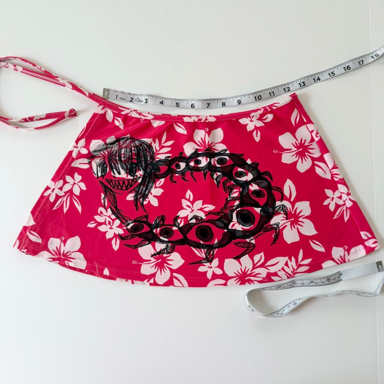 centipede girl vintage swim cover up (xs-m)