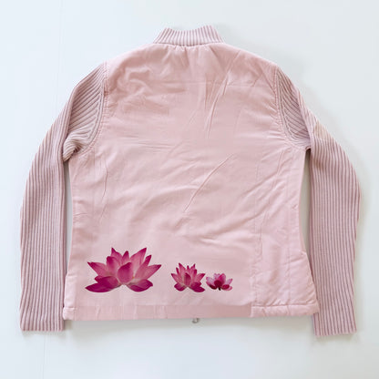 kitten puffer zip up (xl)