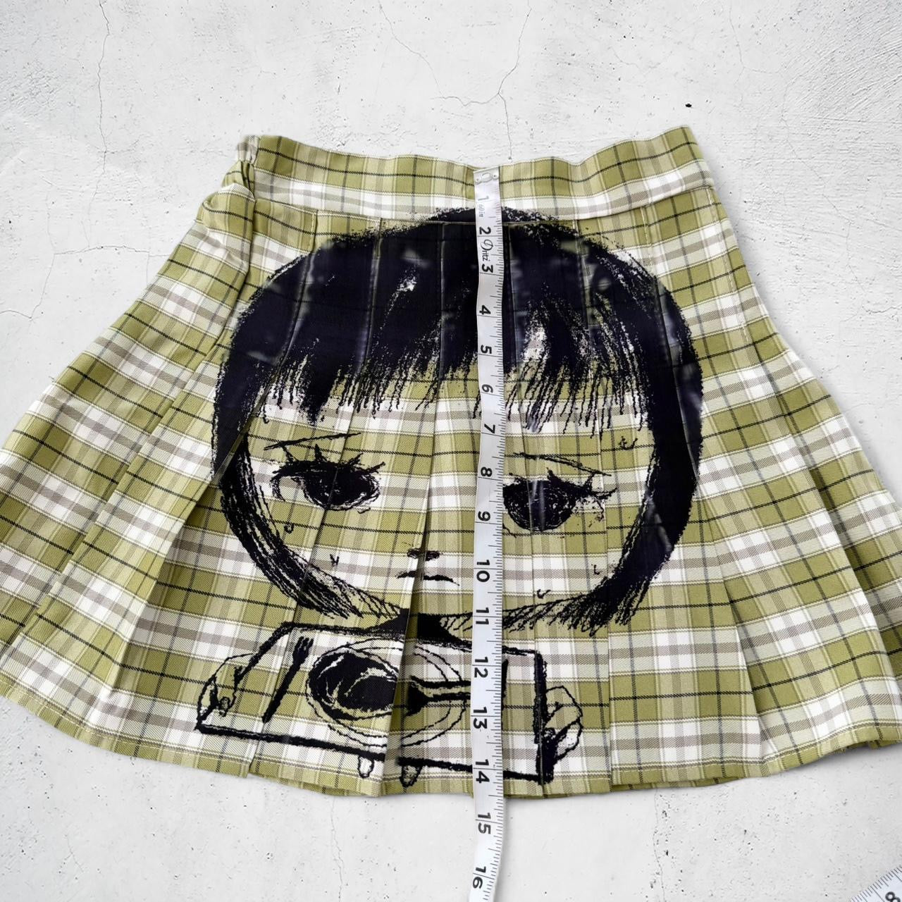 nervous girl pleated skirt (xs)