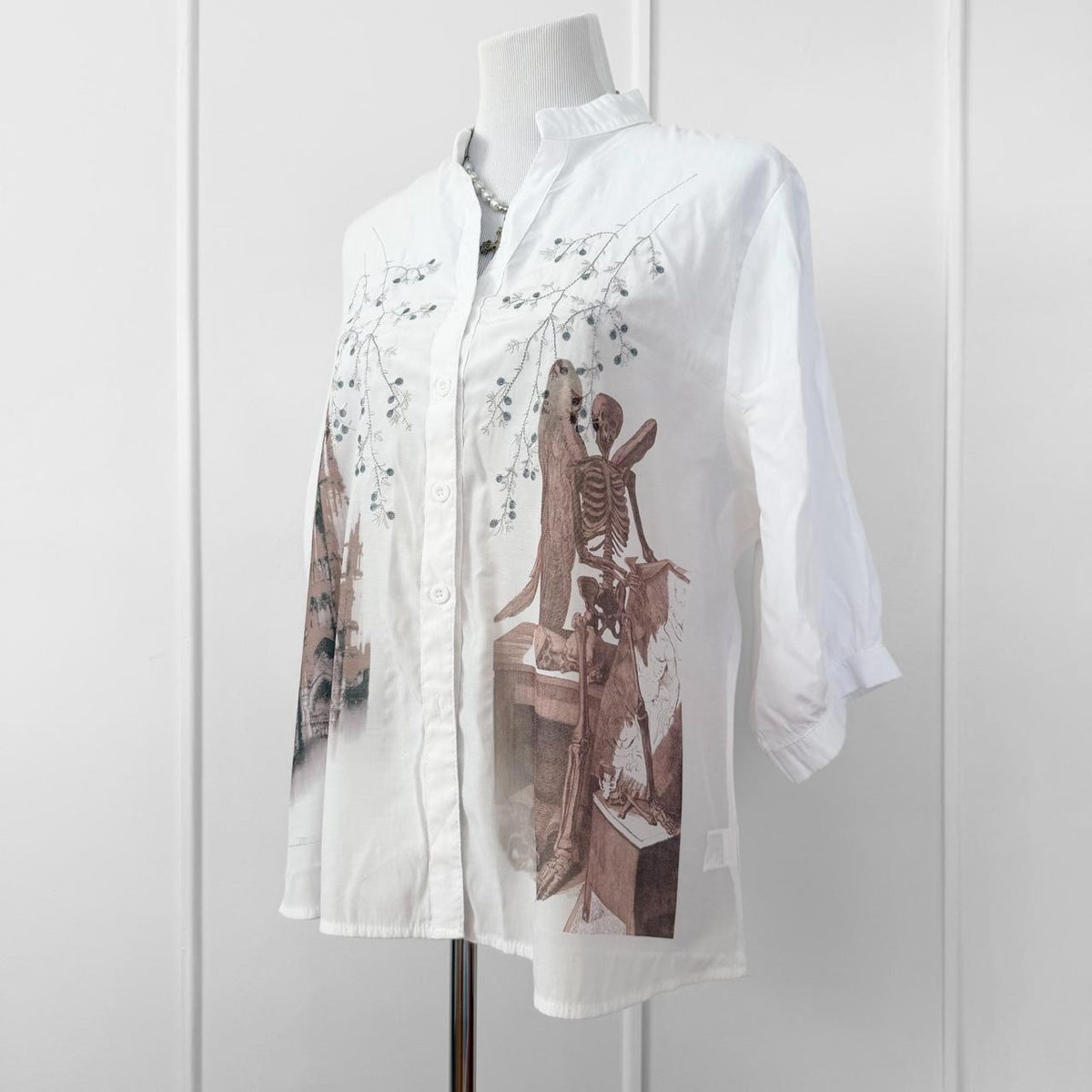 angel core embroidered blouse (xl)