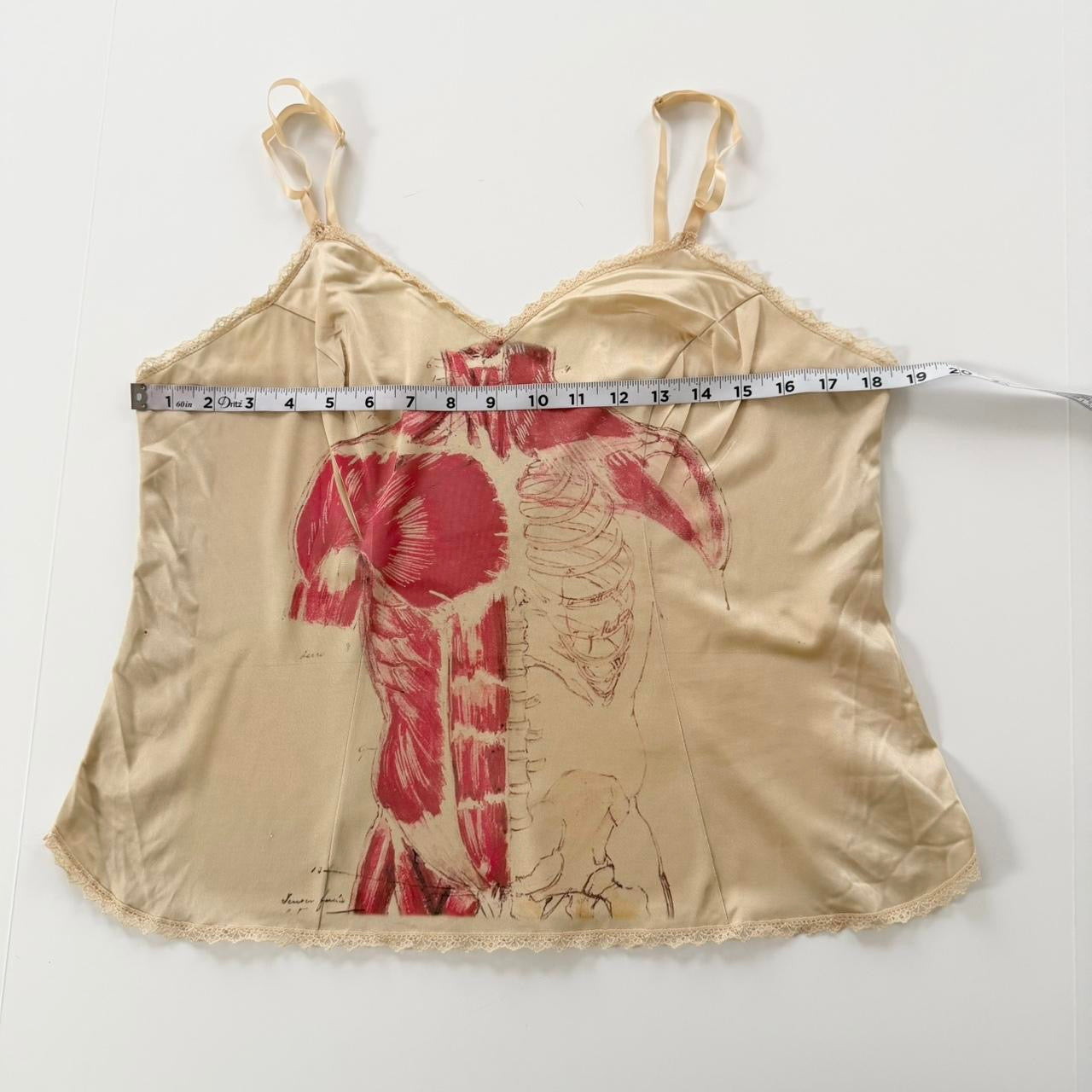 anatomy slip cami and skirt set (large)
