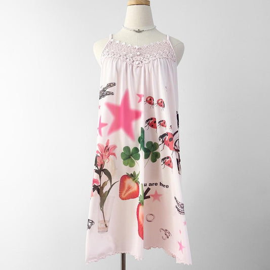 trinkets vintage slip dress (s/m)