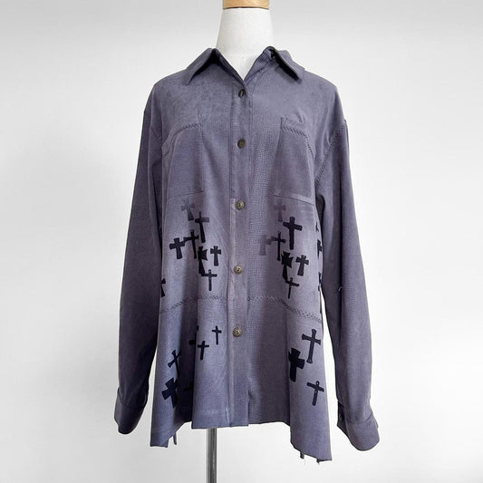 crosses shirt jacket (large)