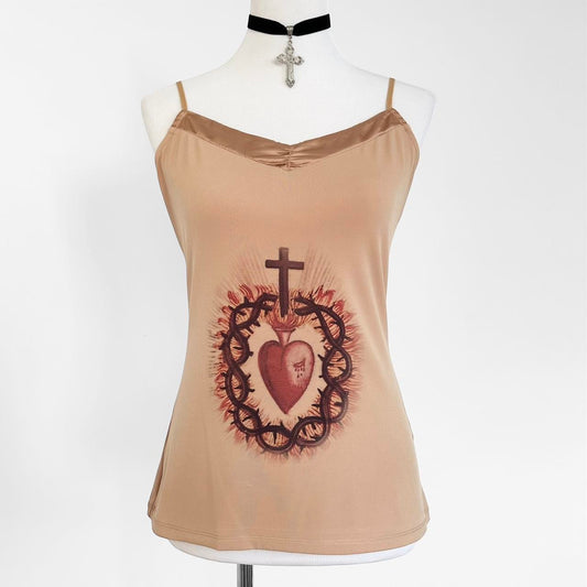 sacred heart vintage cami (m/l)