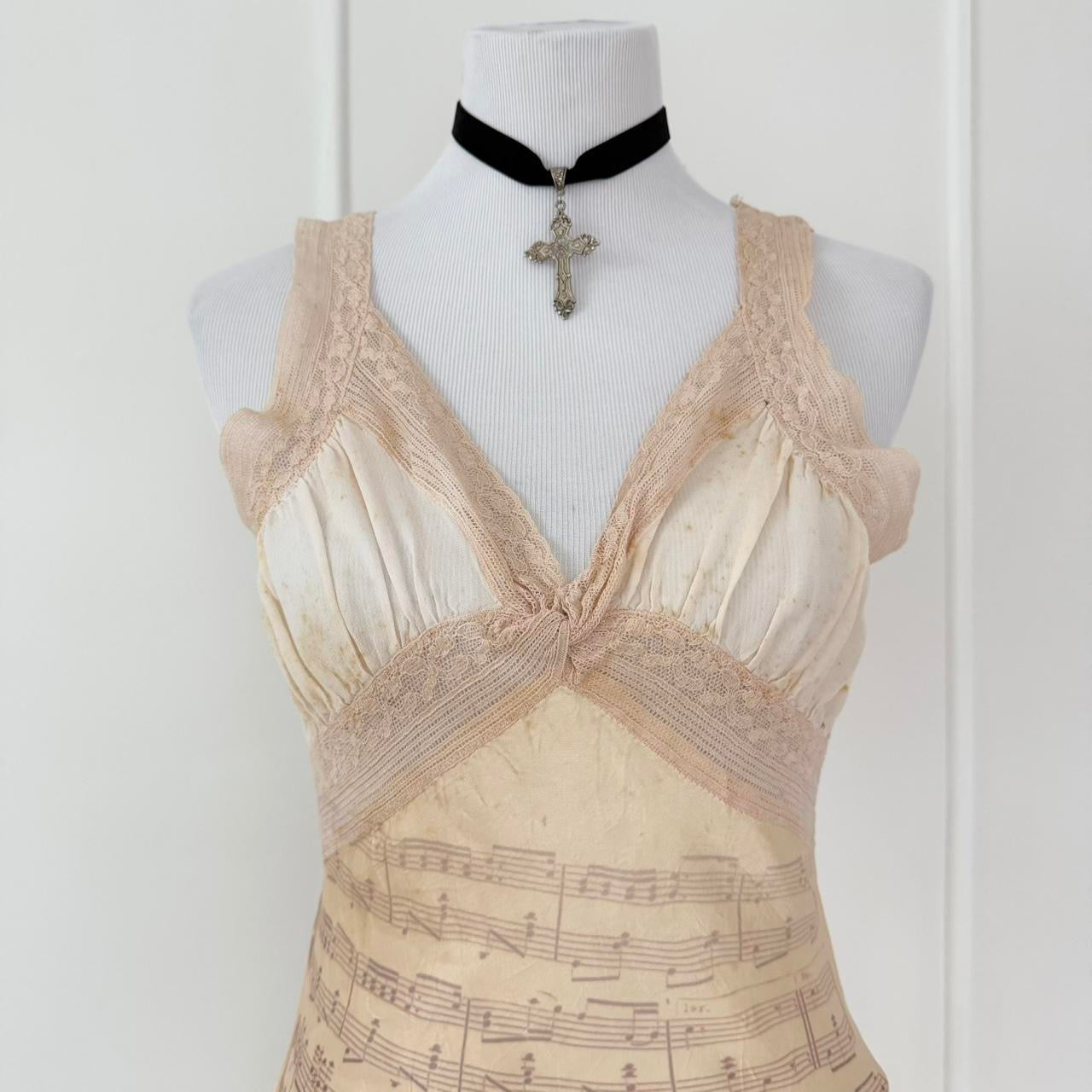 violin vintage dress (m)