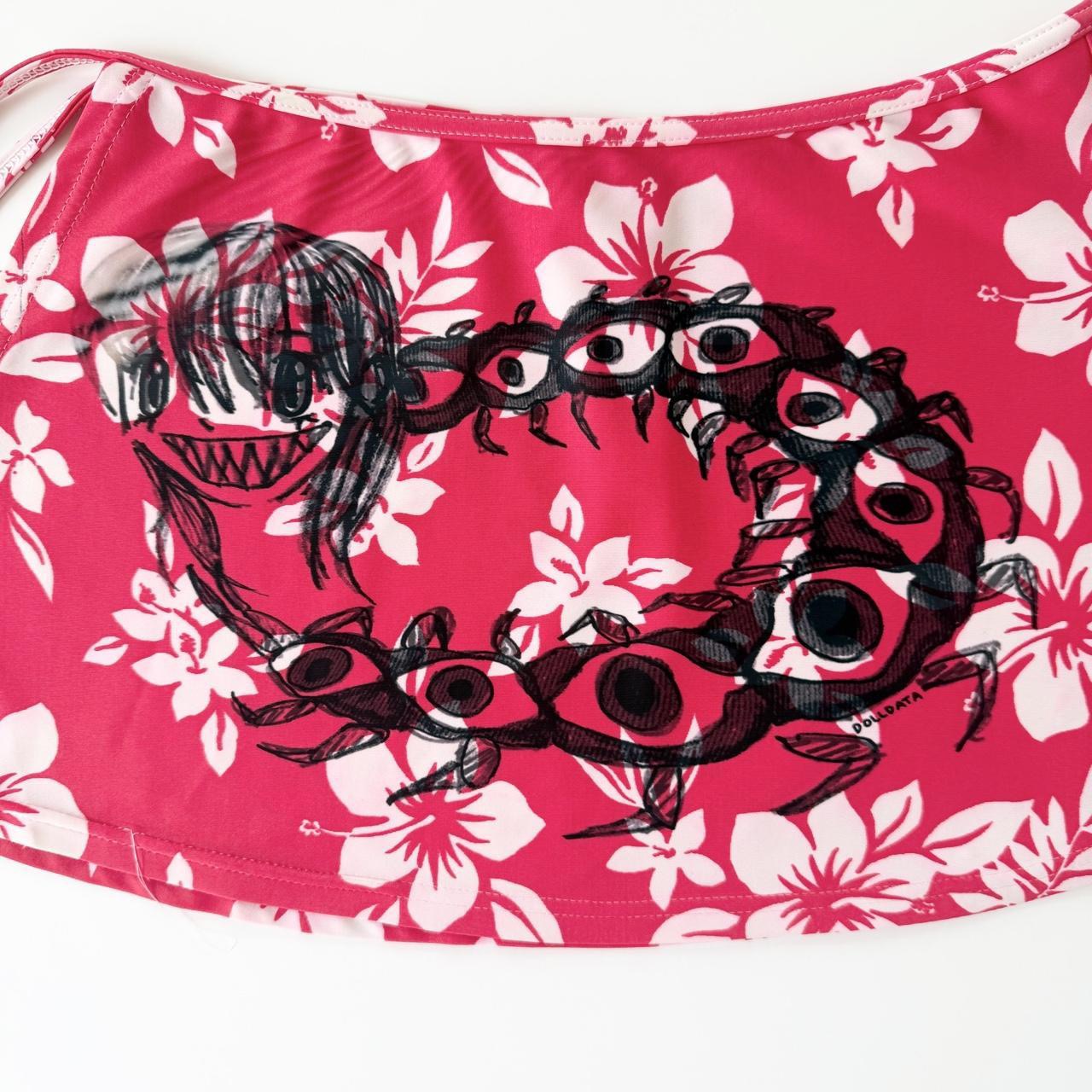 centipede girl vintage swim cover up (xs-m)