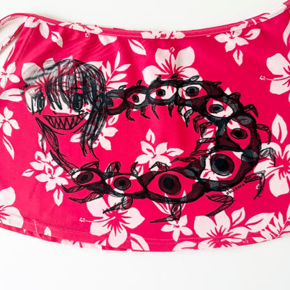 centipede girl vintage swim cover up (xs-m)