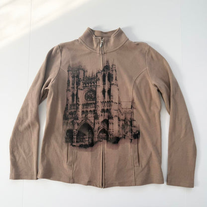 vkei cathedral zip up jacket (m)