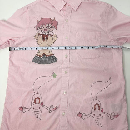 magical girl pink button up (men’s s)