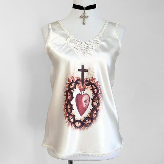 sacred heart vintage cami (large)