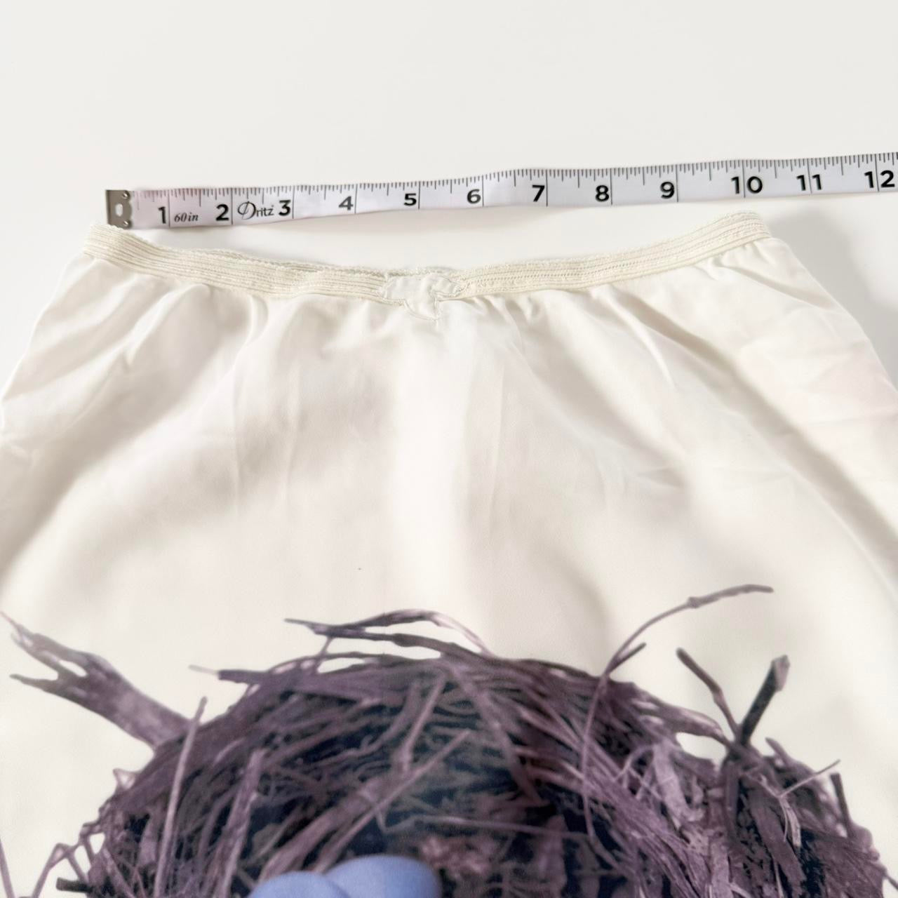 robin’s nest chiffon slip skirt (xs/s)