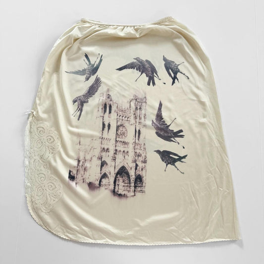 cathedral crows slip skirt (xs-m)