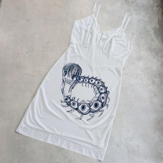 centipede girl vintage slip dress (xl)