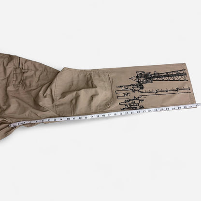 anime 5g tower cargo pants (xxl)