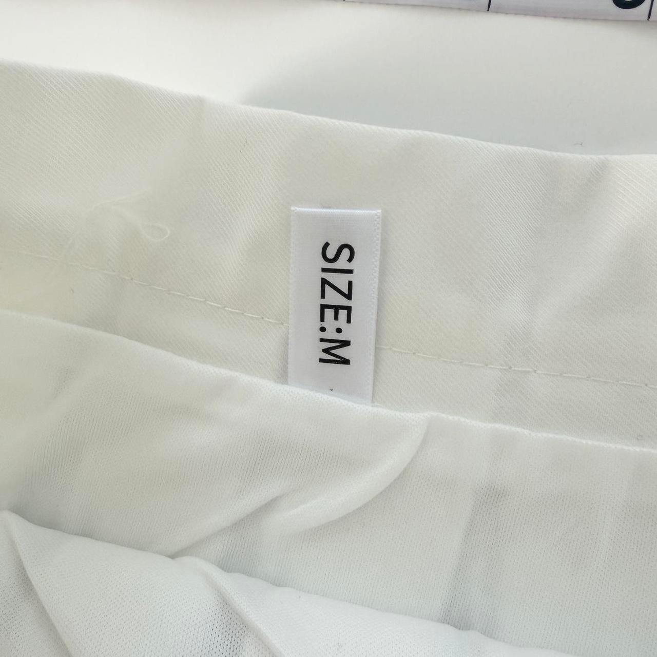 chained keyboard pleated skirt (s/m)