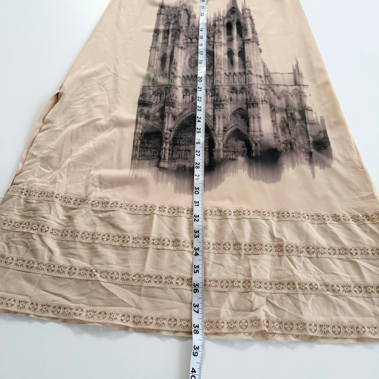 cathedral slip cami and skirt set (s)