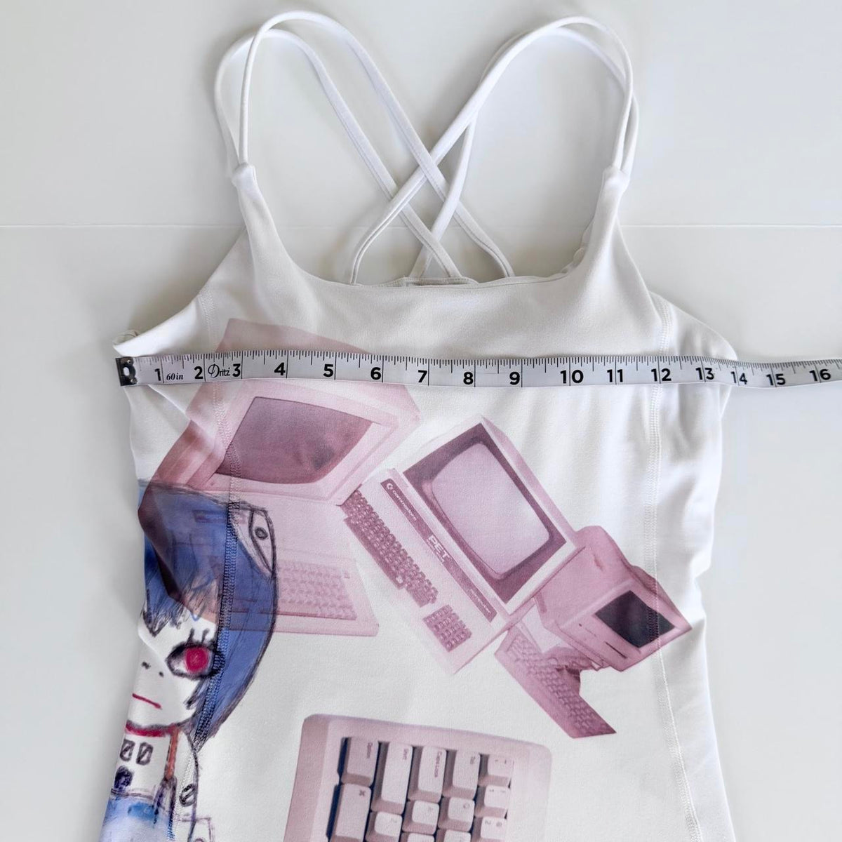cyber core anime mini dress (xs)