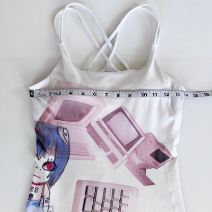 cyber core anime mini dress (xs)
