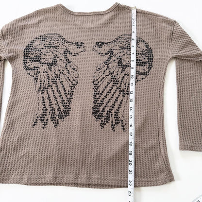 grunge wings shirt (s)