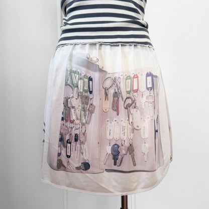 essential items vintage slip skirt (l/xl)