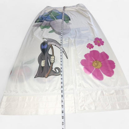 nostalgic clip art vintage slip skirt (m)