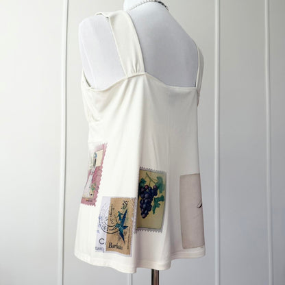 sacred heart babydoll top (large)