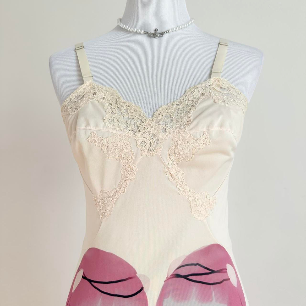 android twins vintage slip dress (xs/s)