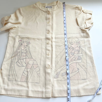 chii button up blouse (m)