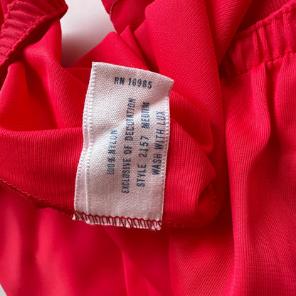 three cheers vintage red slip skirt (22”-30” waist)