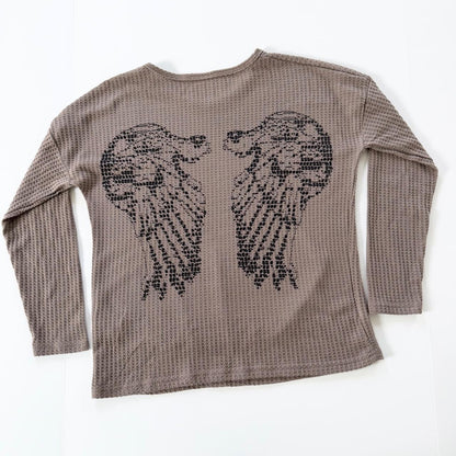 grunge wings shirt (s)