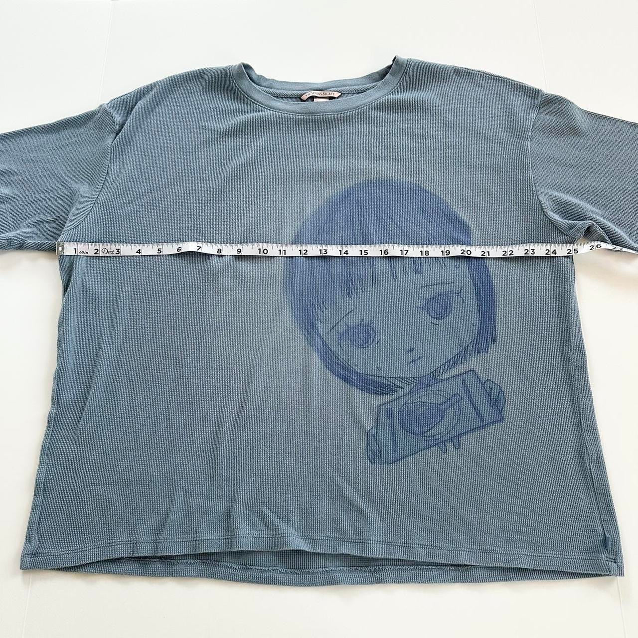 nervous waffle knit shirt (xl/xxl)