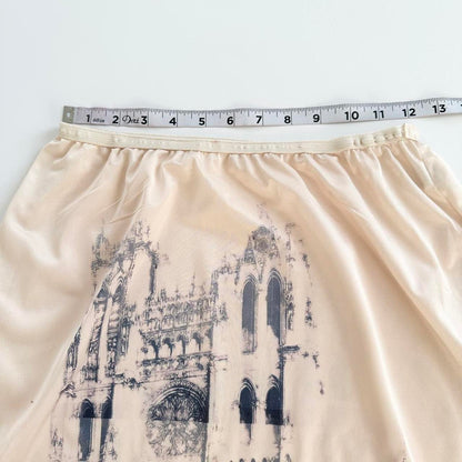 cathedral vintage slip skirt (m/l)