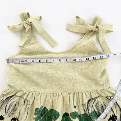 anime sketch lily pad romper (m)