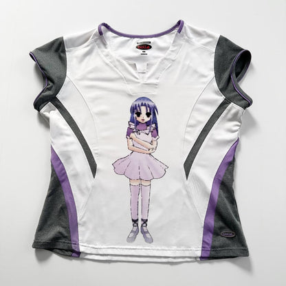 cryptic anime athletic shirt (large)