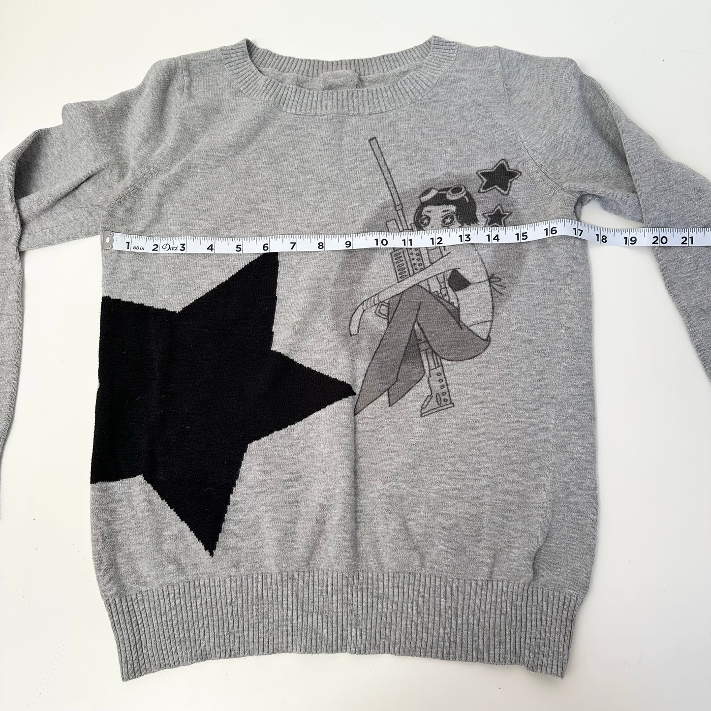 star girl cotton sweater (s)
