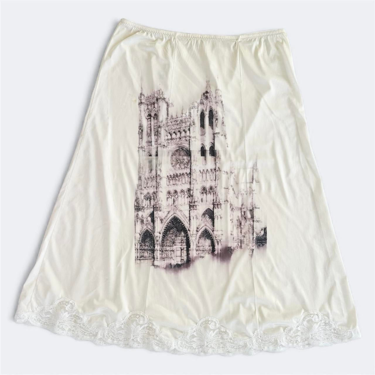 cathedral vintage slip skirt (m)
