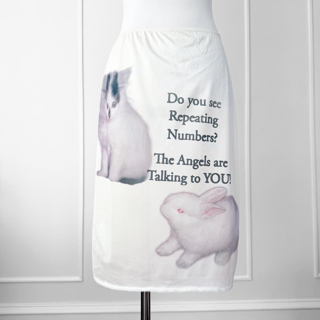 angels are talking vintage slip skirt (m)