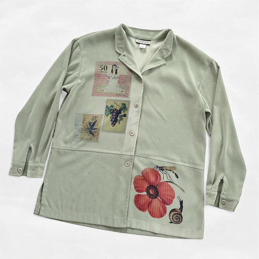 stamps shirt jacket (m)