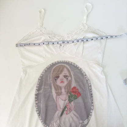 mechanical bride slip dress (large)