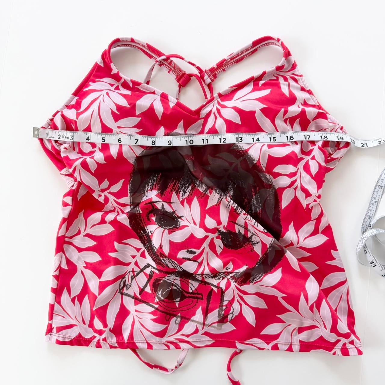nervous girl tankini (xl)