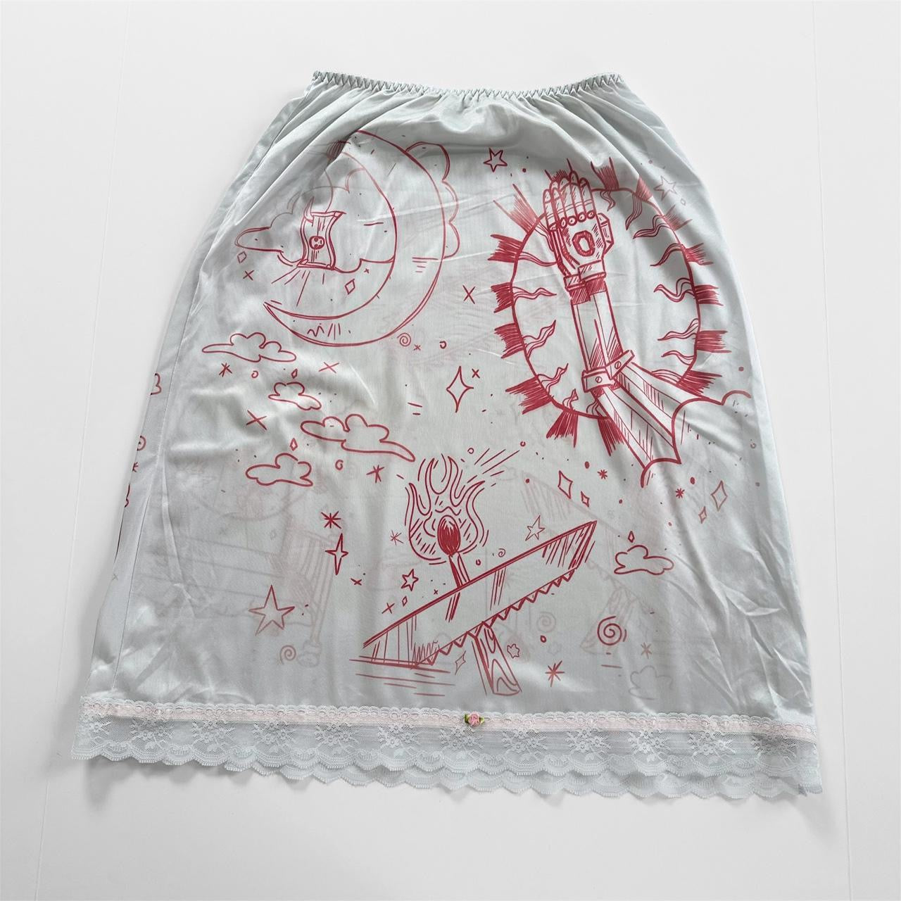 misadventures vintage slip skirt (s/m)