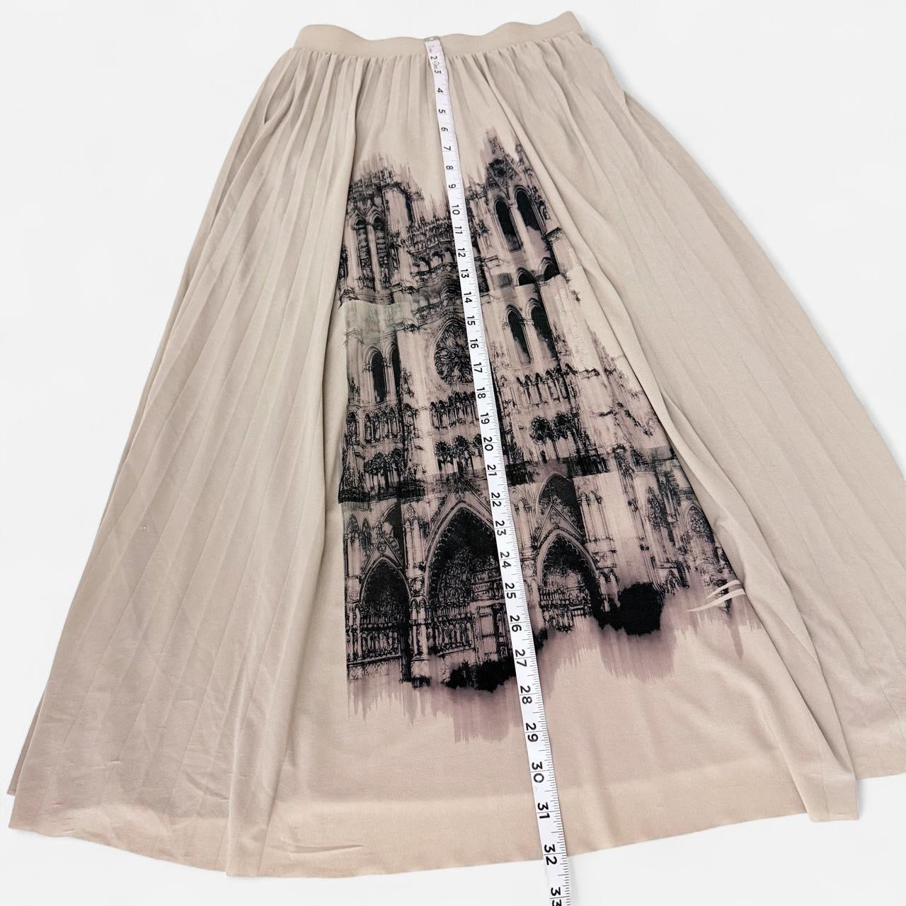 vkei cathedral vintage maxi skirt (s)