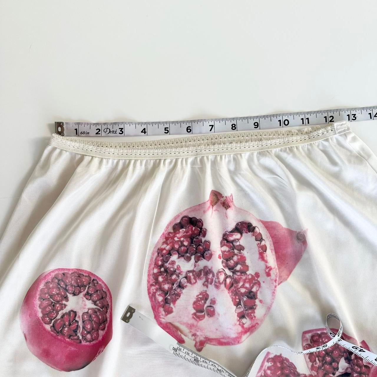 pomegranate vintage slip skirt (l/xl)