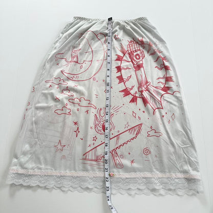 misadventures vintage slip skirt (s/m)