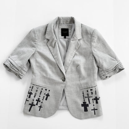 crosses mini jacket (xs)