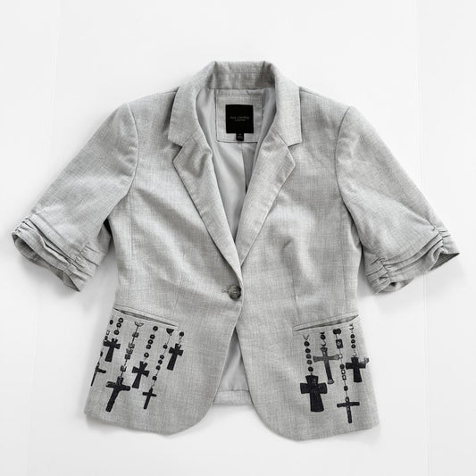crosses mini jacket (xs)