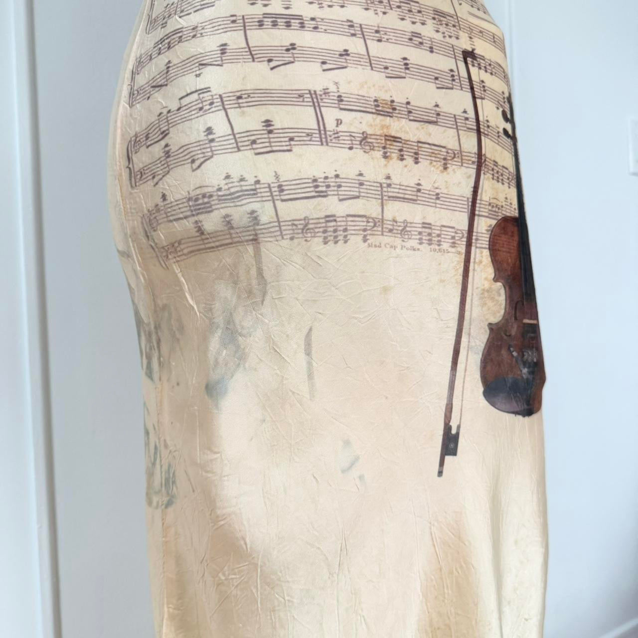 violin vintage dress (m)