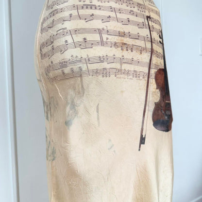 violin vintage dress (m)