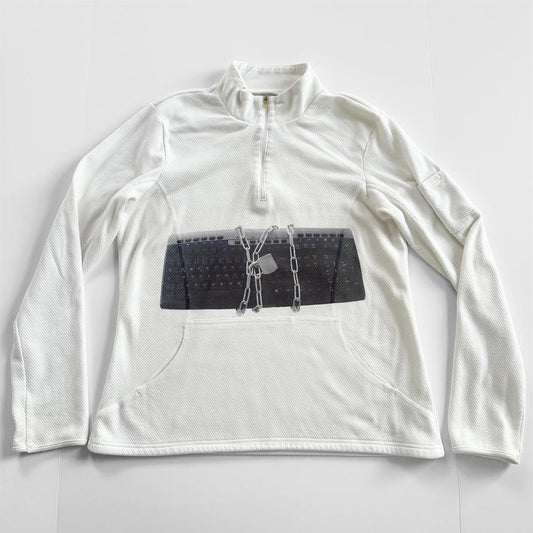 chained keyboard cyber core long sleeve (large)