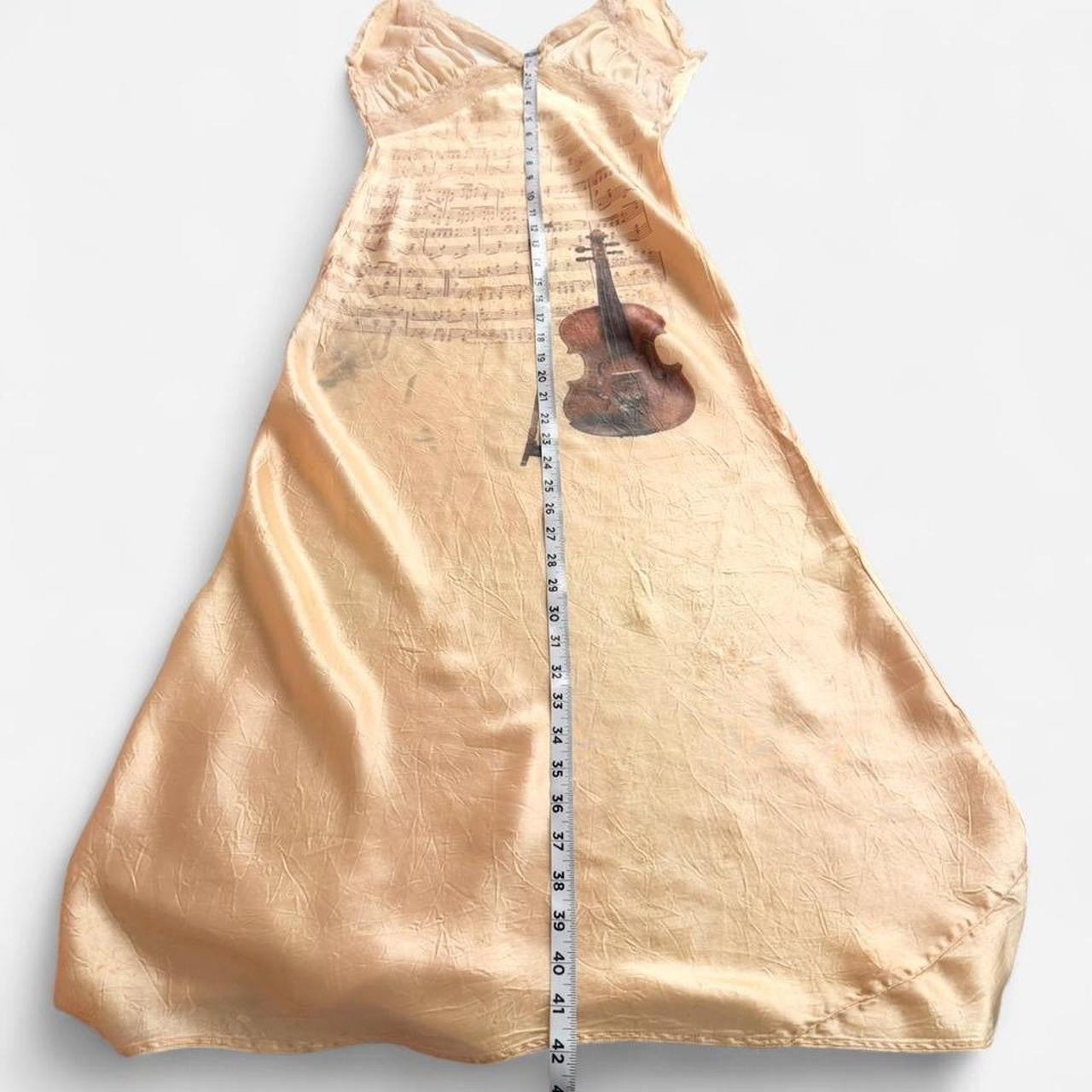 violin vintage dress (m)